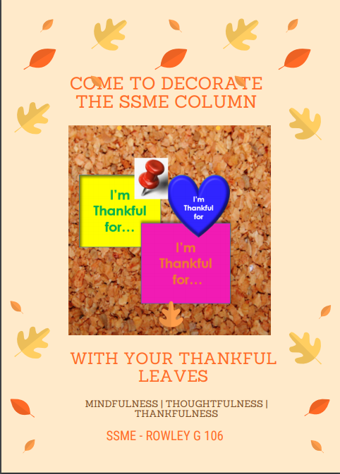 MarymountSsme's tweet photo. Stop by Rowley G106 to add your note of thanks! @MarymountU #DoTheBlue https://t.co/DlLOj3Xo4j