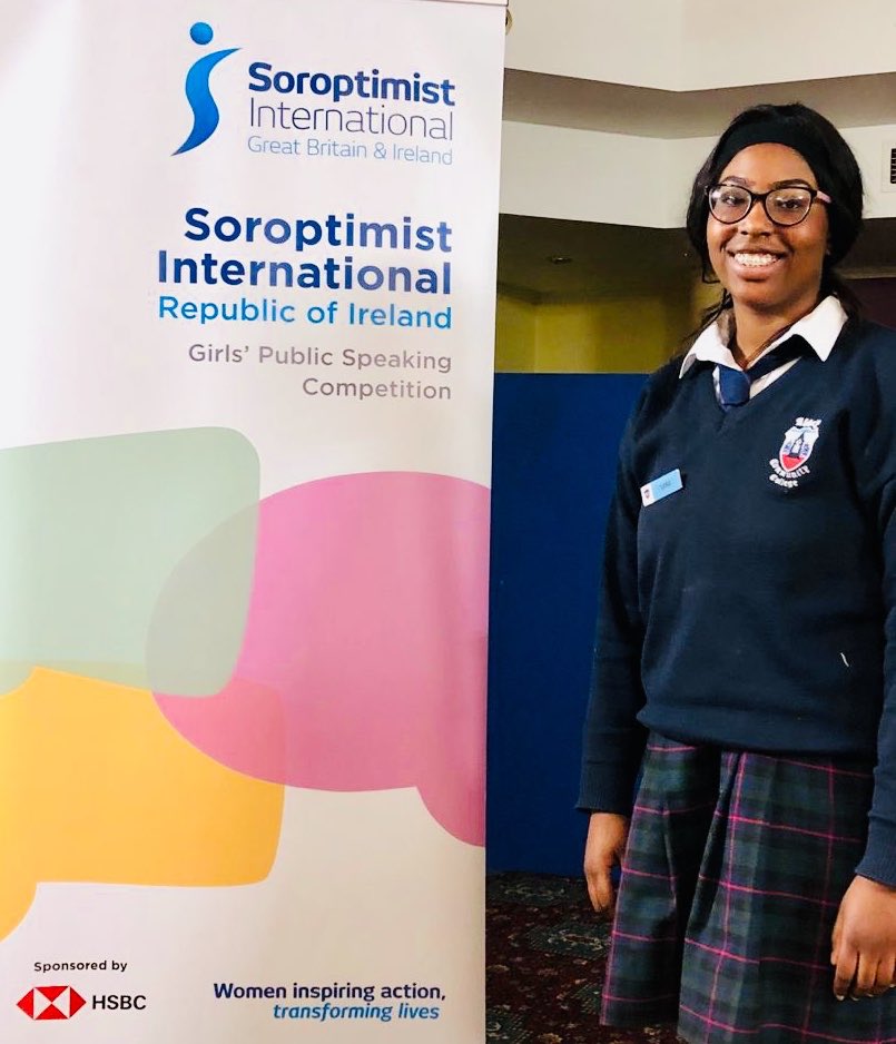 Abbey Community College, Waterford (Official) (@abbeycc_wd) on Twitter photo Massive congratulations to fifth year <a href="/AbbeyCC_wd/">Abbey Community College, Waterford (Official)</a> student Temi Adegbesan who was a winner in the local heat of the Soroptimist International Girls’ Public Speaking Competition held in Lawlor’s Hotel, Dungarvan. @SIGBI1 @KkCwETB Massive congratulations to fifth year <a href="/AbbeyCC_wd/">Abbey Community College, Waterford (Official)</a> student Temi Adegbesan who was a winner in the local heat of the Soroptimist International Girls’ Public Speaking Competition held in Lawlor’s Hotel, Dungarvan. @SIGBI1 @KkCwETB