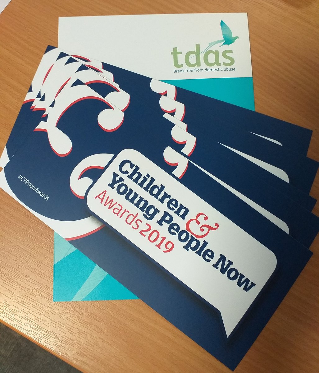Our tickets have arrived! 🤩👏
We are all so excited! ❣
@tweet_tdas <a href="/cypnow/">Children & Young People Now</a> 
#CYPNowAwards 
#advice #guidance #children #youngpeople