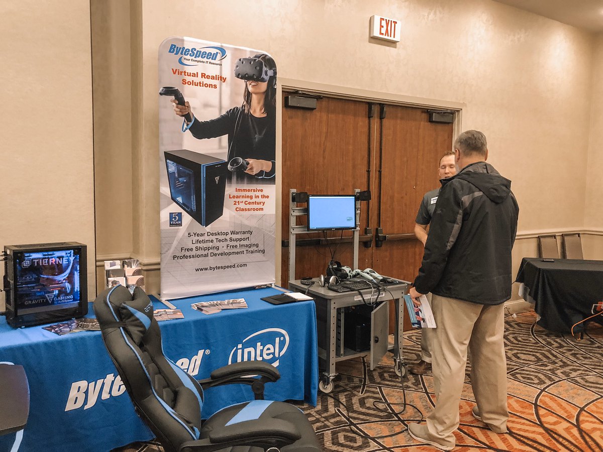 Bluum_Tech's tweet photo. The #TierneyTechTour is in Grand Rapids, MI today! Tierney Digital Signage, @bytespeed, and @SMART_Tech are having great conversations! https://t.co/gJp4IJFFTi