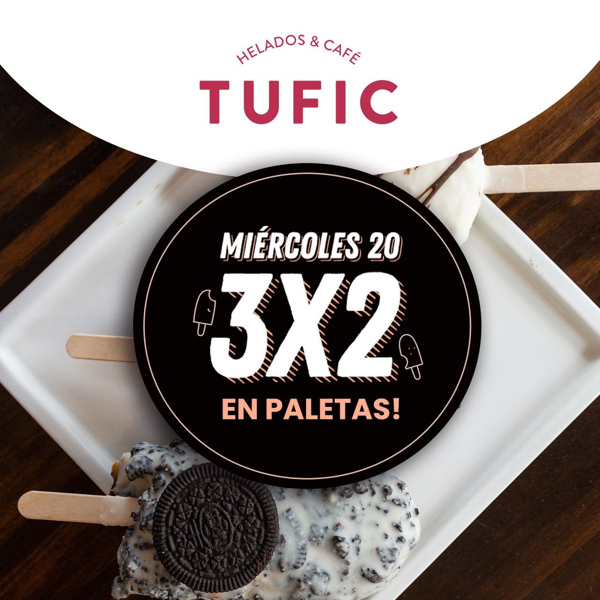 TuficHelados's tweet photo. ¿Qué es el Club Tufic? 
Un espacio exclusivo para nuestros socixs lleno de promociones y beneficios.
▫️ ¿Cómo me adhiero? 
Hacé CLICK en el siguiente link 👉🏻 https://t.co/Ha1EEVEL8L 🙏🏻 https://t.co/el57HLpx3h