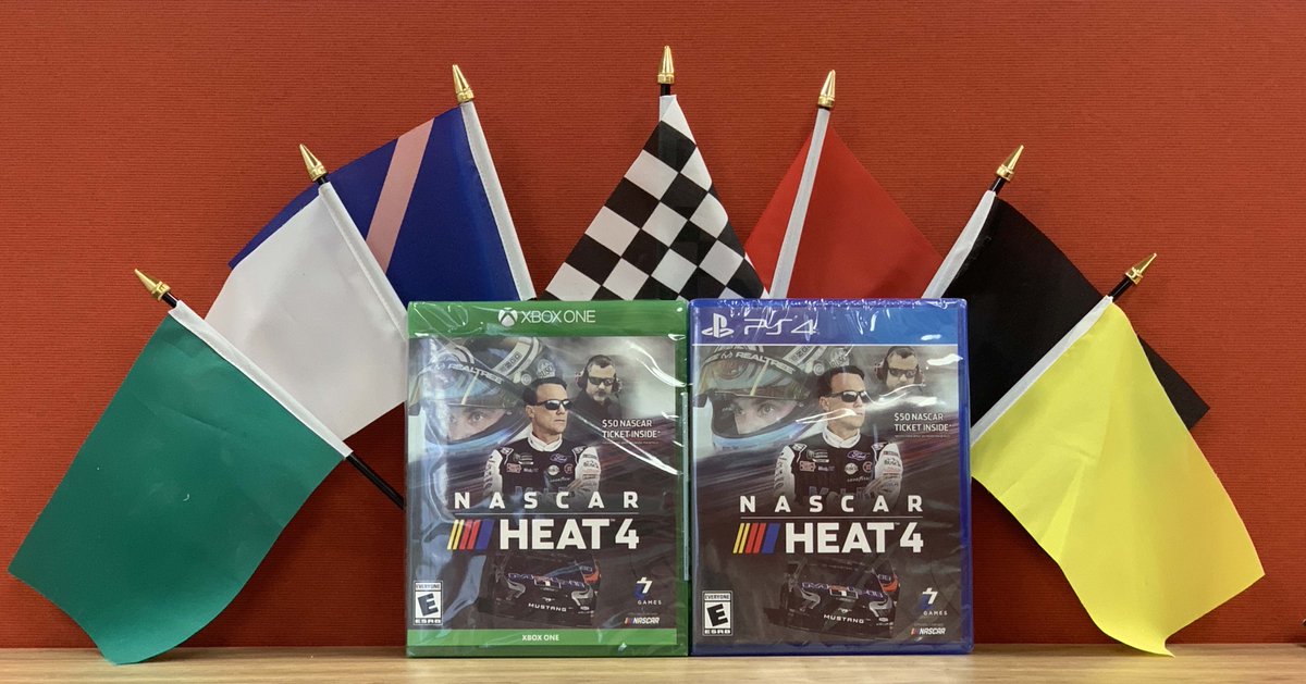 IMS's tweet photo. 🚨 GIVEAWAY 🚨

RETWEET for a chance to win NASCAR Heat 4 for PS4 or Xbox One! 🎮

Rules: https://t.co/eZgl36fYzp

Must tag @IMS and use #NASCARHeat and #Brickyard400 to be entered! https://t.co/BIhpYUHIrz