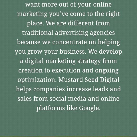 Mustard Seed Digital (@mustarddigital) on Twitter photo 