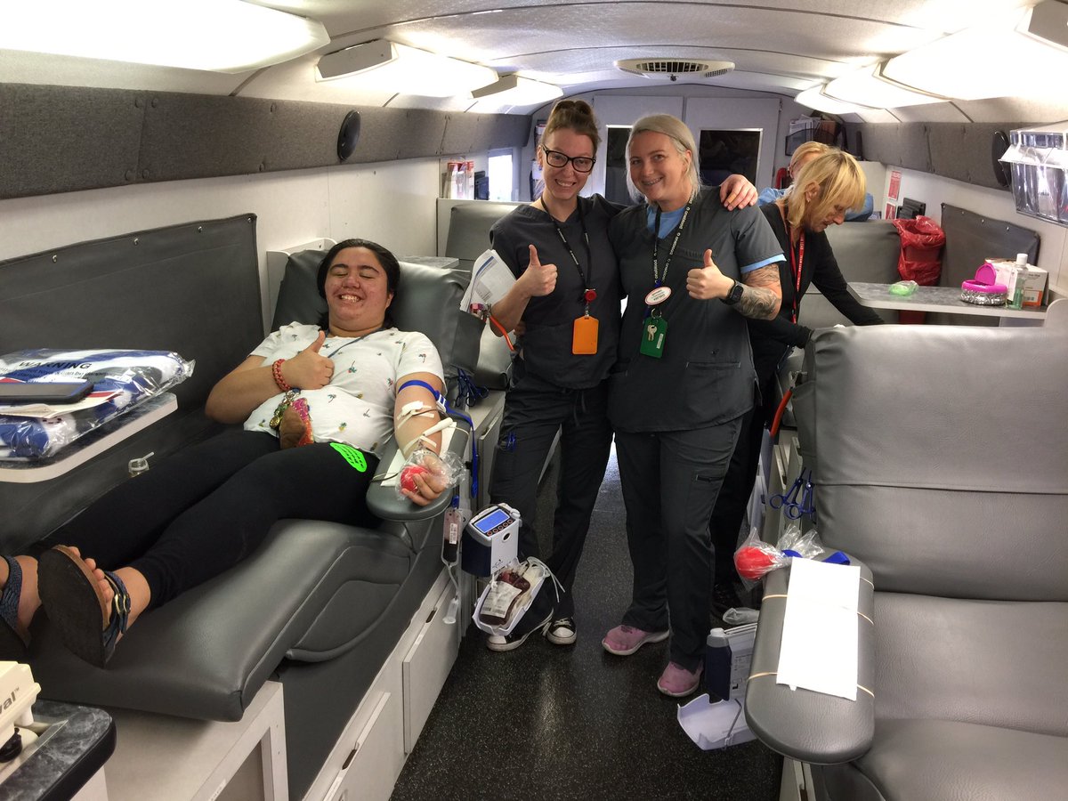 It’s Blood Drive day at AHS and our students are taking part in being someone’s Miracle.
#Donate4Life
#highschoolexperience 
<a href="/my1blood/">OneBlood</a> @mcilse