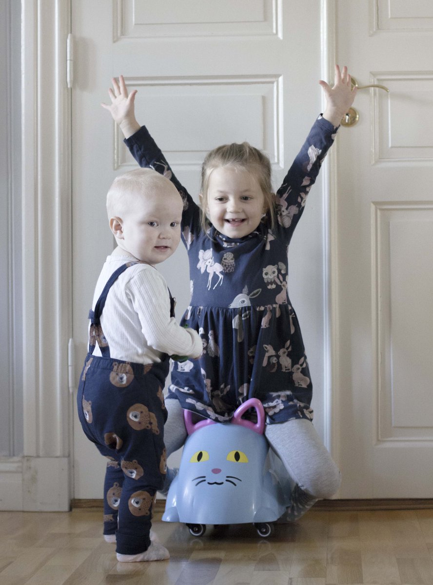 Older sister shows her little sister the way. How she will use her own body to get the ride-on toy moving. And most important she shows how fun it is to play with Cute Rider!
#VikingToys #CuteRider