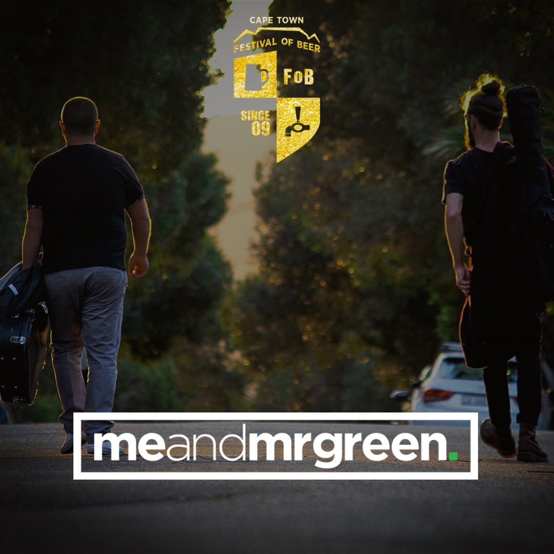 FestOfBeer's tweet photo. BAND ANNOUNCEMENT! 🎸

We are proud to welcome back the legendary @danmeandmrgreen band to @FestOfBeer this year, headlining our Saturday session! We know @dannicholl will approve. 💃🕺

Click here https://t.co/7hA0A2b17e to get your @webticketsSA now! 🎟

#CTFOB19 https://t.co/3ko9oM4RLk