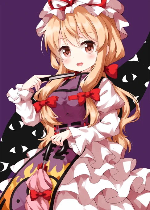 #深夜の真剣お絵描き60分一本勝負 八雲紫 