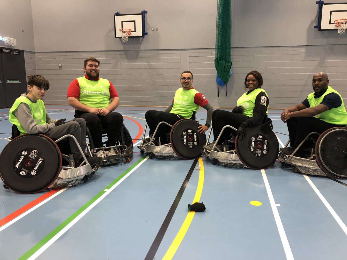 A great experience this afternoon for our <a href="/HITZRugby/">HITZ</a> learners as they teamed up with <a href="/SaracensWCR/">Saracens Wheelchair Rugby Club</a> to learn about disability sport and gave Wheelchair rugby a go! #BigHits @SaracensSportFo <a href="/premrugby/">PREM Rugby</a> <a href="/SCLeducation/">scleducation</a>