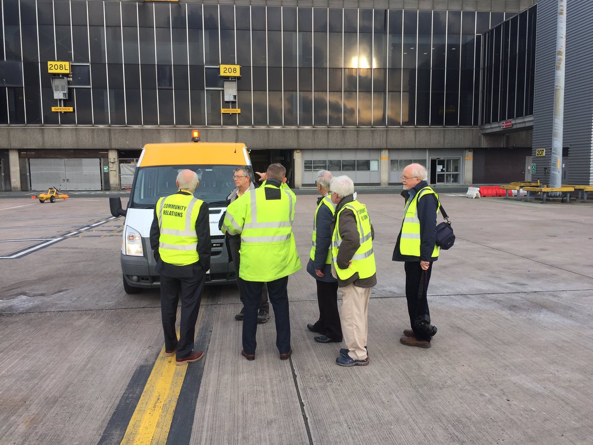 MAComRels's tweet photo. Today was our Annual Training session for @manairport Consultative Members.
We ran through aircraft operations, developments on our site, #FutureAirspace & finished with a refamiliarisation tour of the site https://t.co/GBT2gQfZnj