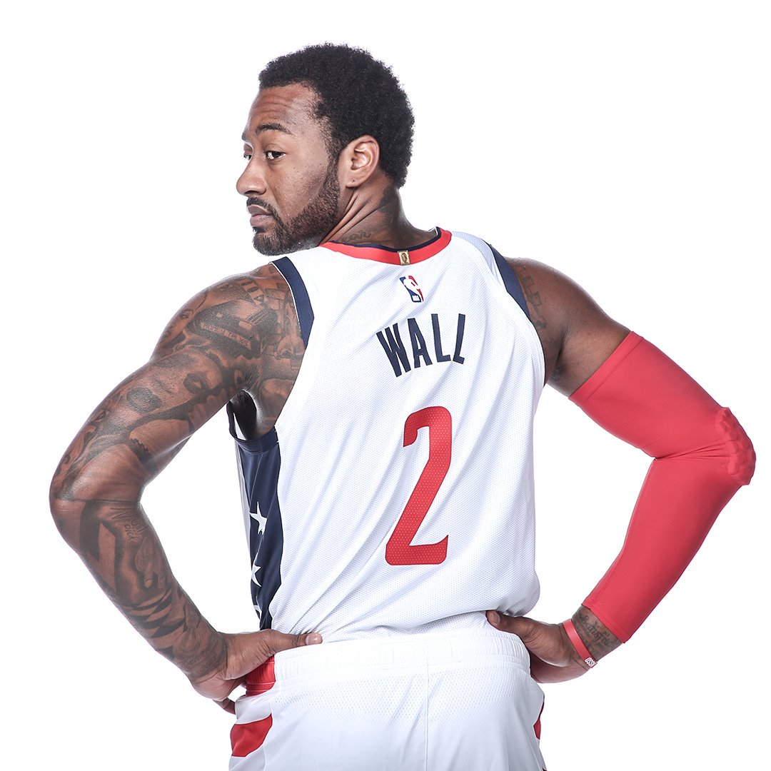 stars and stripes wizards jersey