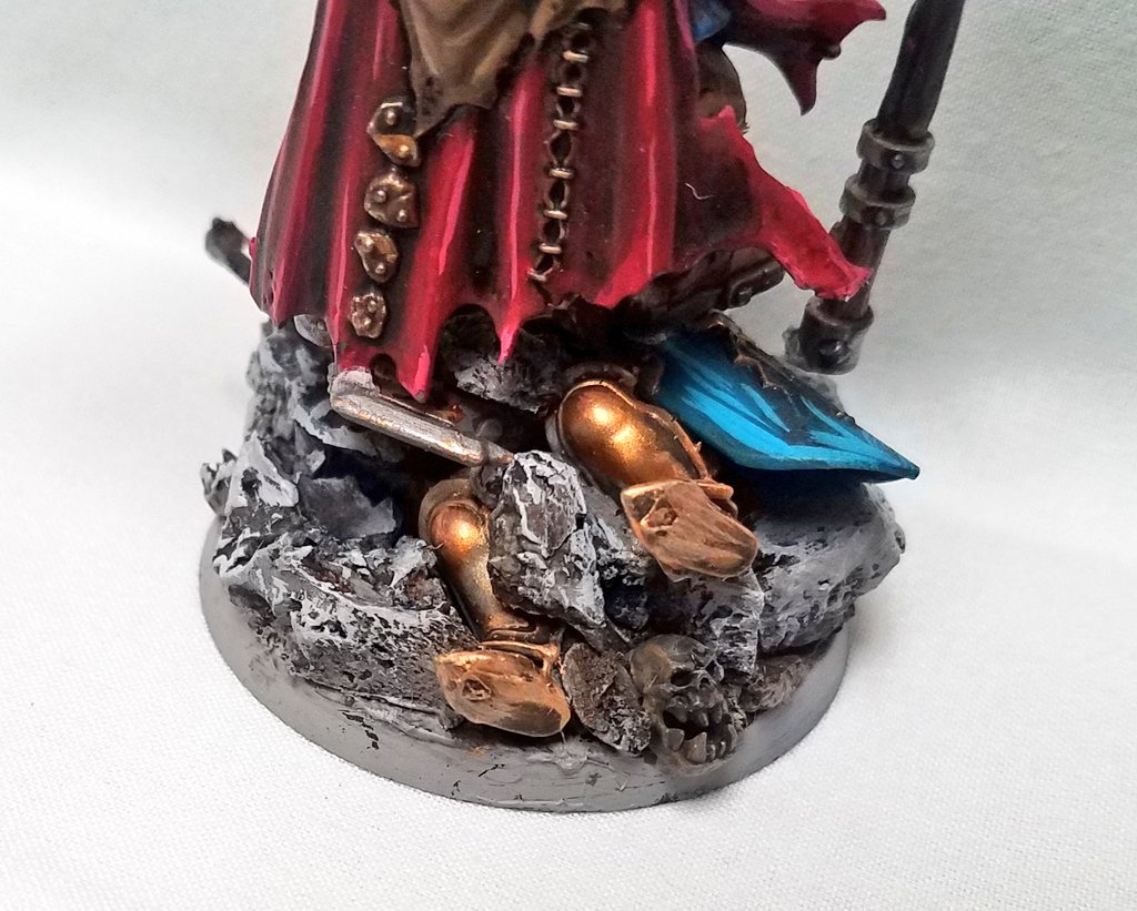 ODTGaming's tweet photo. #WiPwednesday worked on my basing on the #Tyrant from #feastofbones Bye Bye #Stormcast #SCE #destruction #gutbusters #ageofsigmar #AoS https://t.co/FwNyRIoIIY