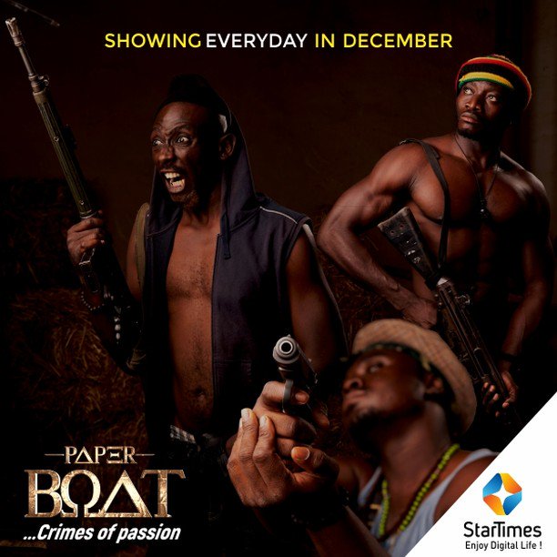 We are just 12 days away from the first and biggest Action Crime TV Series in Nigeria - ''Paper Boat'' is premiering December 1, exclusively on STNollywoodPlus on @startimes_ng #Paperboat