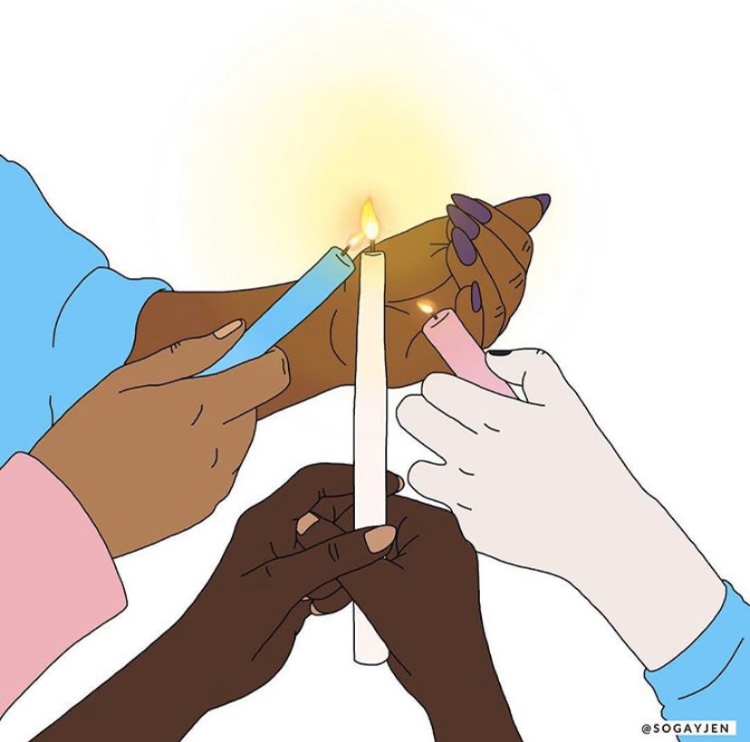 Today is #TDoR2019 and we’re honoring the lives lost to transphobia and sending love to trans folks today fighting for their right to live as who they are. Trans folks are SO important in the fight for #reproductivejustice - though they’re extremely under-represented.