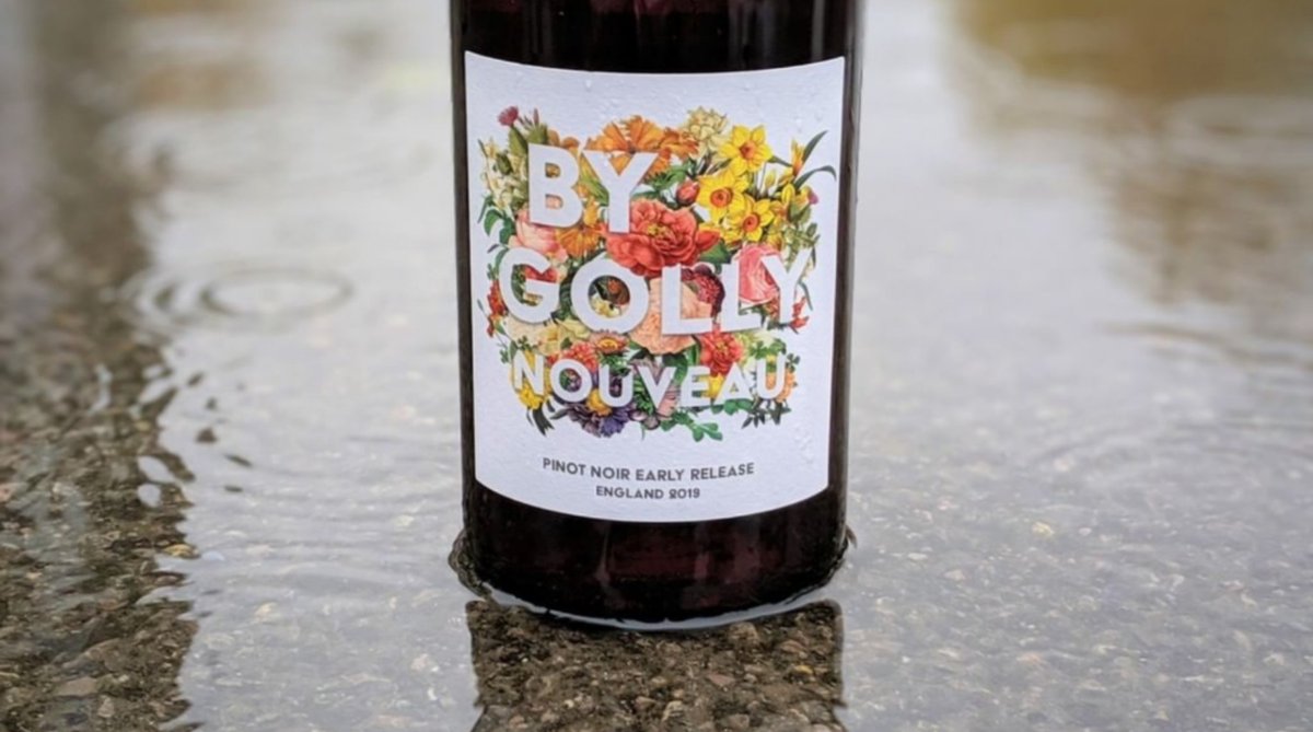 LukeSiddall's tweet photo. Great #wineinnovation from the team here @MatthewClarkLtd! A #homegrown alternative to young, fruity wines from across the channel! 🇬🇧 https://t.co/8GViEy1yr1