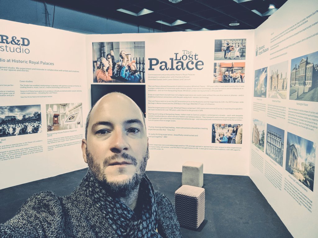 TCP1980's tweet image. Probably the last public talk for #TheLostPalace at the @BestInHeritage area at #Exponatec - drop by and see the stand if you&apos;re here. Lots on #HRPstudio R&amp;amp;D Studio too.