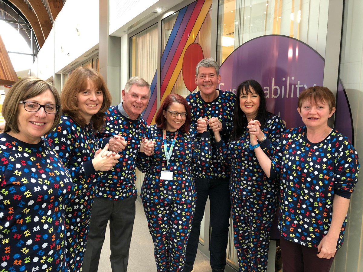 AlderHeyCharity's tweet photo. The Alder Hey Children's Charity Audit Committee met today in their PJs! #TogetherForAlderHey #ChildrensHospital #GrownUpsInPJs #PJsAtWork @Matalan #JoinUsJoinIn https://t.co/0I5qAAp91n