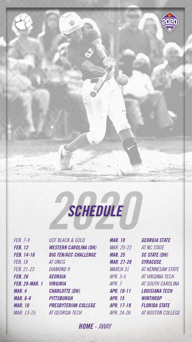Clemson Softball At Clemsonsoftball Twitter