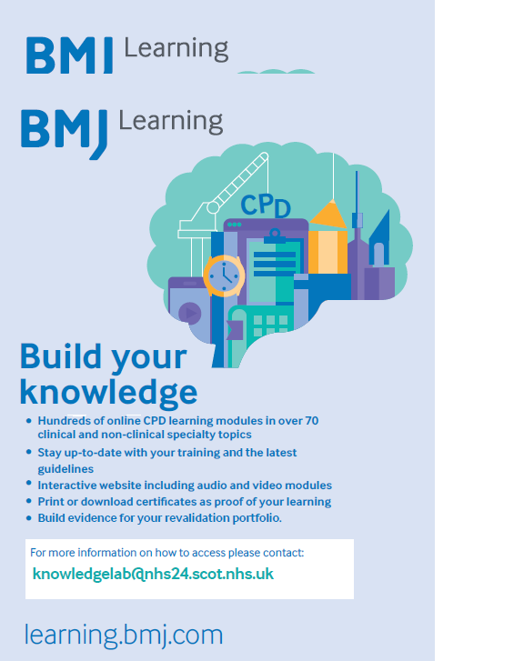 knowledgeN24's tweet photo. Before life gets too hectic for the festive season can you spare an hour or so to #Buildyourknowledge?
@NHS24 provides access to #BMJLearning for all staff.
Follow the steps below to access via OpenAthens
These modules are recommended for NHS24 colleagues
https://t.co/PAOgR5zvqh https://t.co/f7V9azqa84