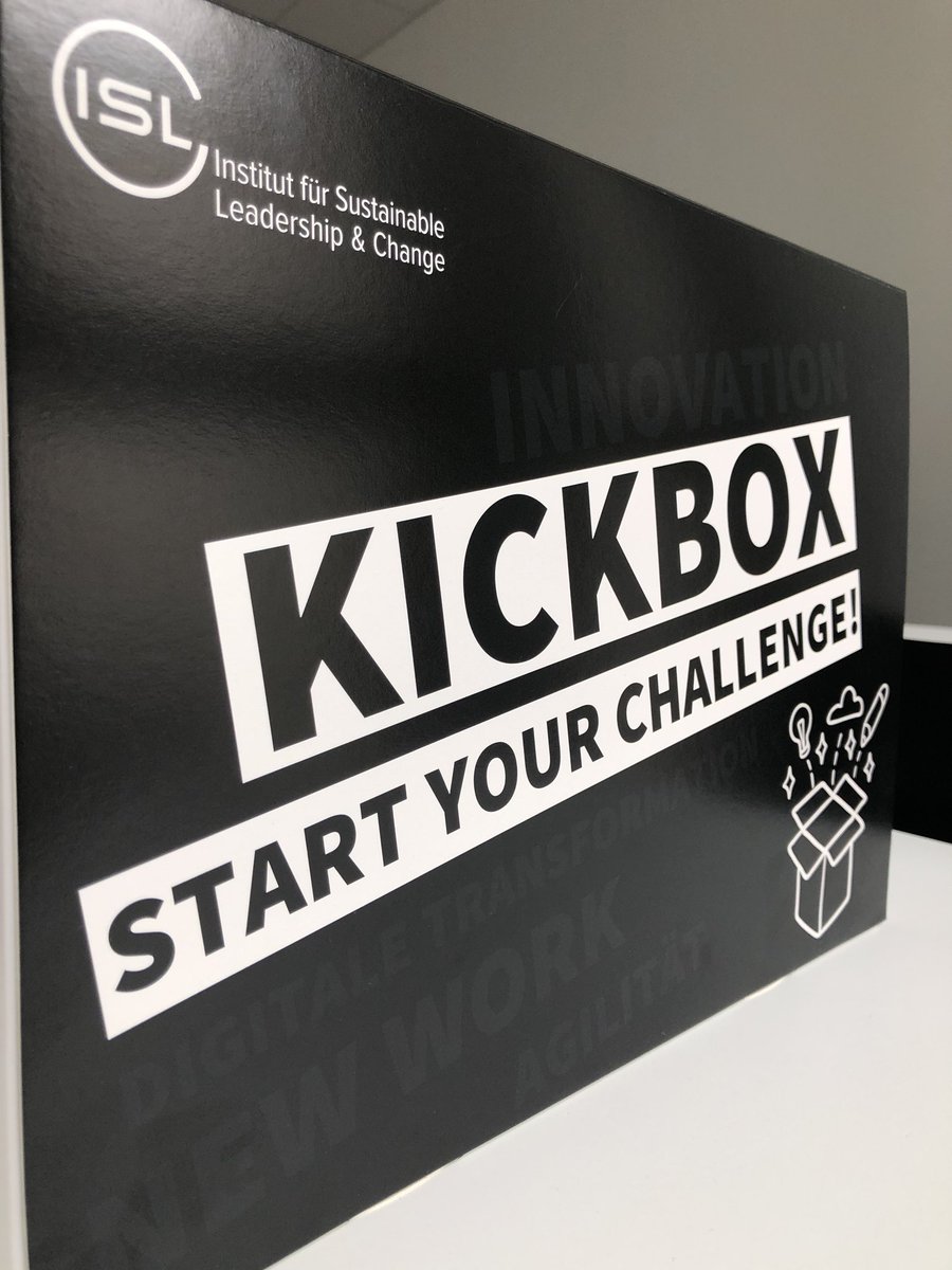 Endlich ist sie da - die #Kickbox passend zu meinem Buch #DigitalTransformationDesign 📚 Was sich in dieser Box befindet? Alles was ihr zum Start eurer ganz persönlichen Challenge benötigt! Stay tuned to for more information 😊 #DigitaleTransformation #StartYourChallenge