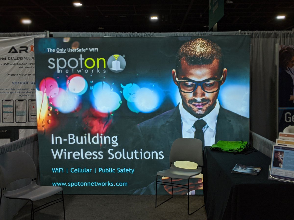 spotonwifi's tweet image. In Atlanta, GA for the Greenbuild International Expo?! Come by booth 1131 to see what #SpotOnNetworks is up to!

#WirelessInternetProvider #Greenbuild19 #Sustainability