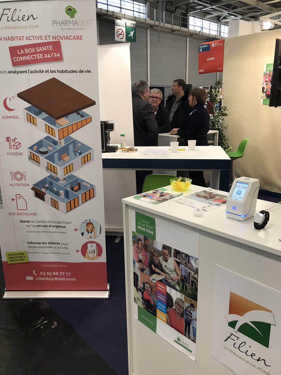Venez découvrir le système #Noviacare, la téléassistance nouvelle génération au <a href="/salondesmaires/">Salon des Maires et des Collectivités</a> Porte de Versailles, Pavillon 4 stand F04. Avec notre partenaire @FilienADMR <a href="/Pharmagest/">Pharmagest</a> <a href="/LaCoopWelcoop/">La Coopérative Welcoop</a>