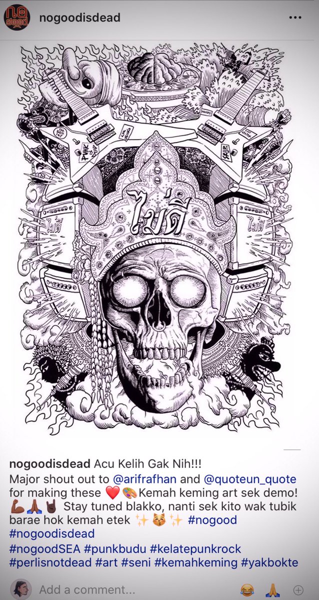 ArifRafhanDraw's tweet image. #sapot #punkbudu #kelatepunkrock #nogoodisdead
