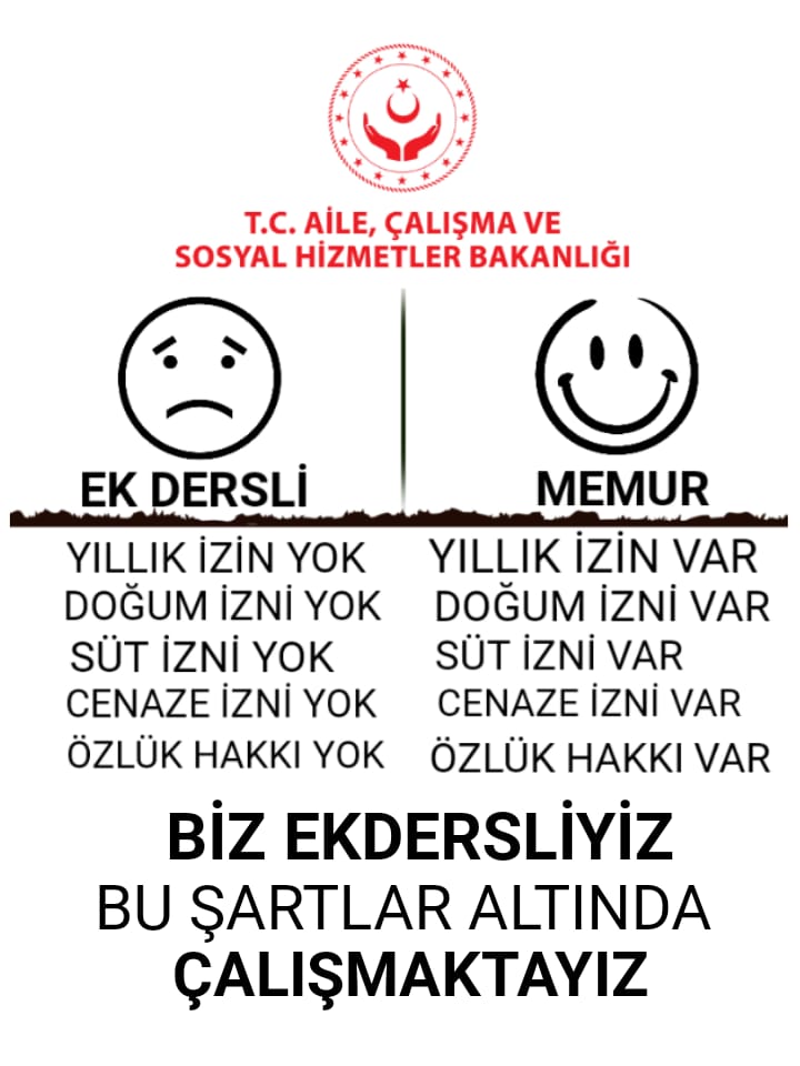 @Erhantaylan1 <a href="/gulserusta/">gülser ustaoğlu🇹🇷</a> <a href="/ZehraZumrutS/">Zehra Zümrüt Selçuk</a> bakanlıkta çalışan en mağdur kesim #ekdersli personellerdir #AilebakanlığıekderseÖzlük <a href="/RTEdijital/">Erdoğan Dijital Medya</a> <a href="/RTErdogan/">Recep Tayyip Erdoğan</a> <a href="/iletisim/">T.C. İletişim Başkanlığı</a> <a href="/tcbestepe/">T.C. Cumhurbaşkanlığı</a> <a href="/cbsbb/">T.C. Cumhurbaşkanlığı Strateji ve Bütçe Başkanlığı</a> <a href="/HMBakanligi/">T.C. Hazine ve Maliye Bakanlığı</a> <a href="/Devlet_Personel/">Devlet Personel</a> <a href="/devletsert/">Devlet Sert</a> <a href="/ozgurerdursun/">Özgür Erdursun</a> <a href="/lalekarabiyik/">Lale Karabıyık</a> <a href="/MHP_Gundemi/">MHP GÜNDEMİ</a> <a href="/MHP_Sosyal/">MHP SOSYAL</a> <a href="/samiltayyar27/">Şamil Tayyar</a> <a href="/fethigurer/">Ömer Fethi Gürer</a> <a href="/akadirkaraduman/">Abdulkadir KARADUMAN</a>