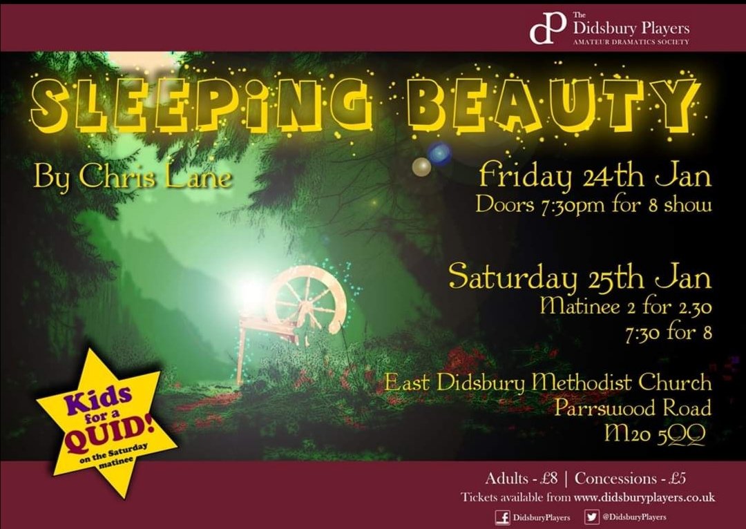LollyWheeks's tweet photo. It's #LoveTheatreDay today! I'm so excited to be directing #SleepingBeauty for @DidsburyPlayers. We have an amazing cast, so why not support your local am dram group and buy tickets today? Only a quid for U12's at the matinée! https://t.co/XwrvRkxODZ https://t.co/vTbj9AUg3I