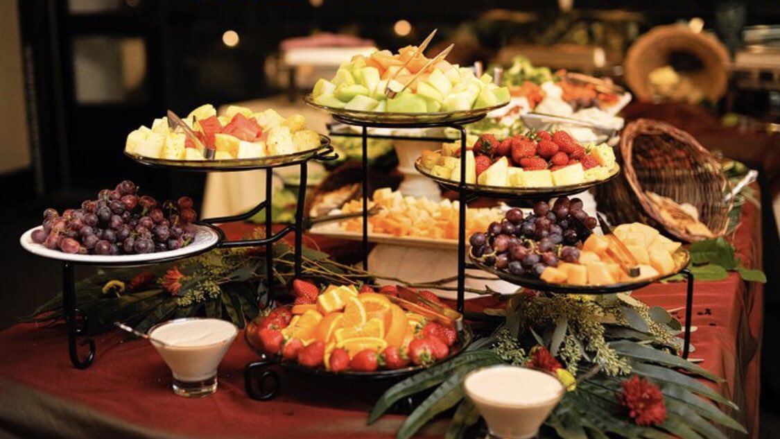 Christmas Buffet slots are filling up!  Why not have a Christmas Themed Office lunch. 🎄 Book your festive feast today, you won’t be disappointed 🍴 
saucecateringuk.co.uk

#catering
#Christmas 
#christmasparty 
#QueenOf