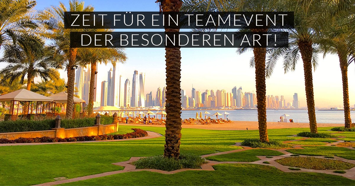 Teamurlaub gebucht! ☑️ Und ratet mal, wo es hingeht....? 😎 Ende des Monats verlegt das Team von signundsinn die Meetings für eine Woche an den Strand, in die Wüste, auf die Dachterrasse eines Wolkenkratzers...Dreimal dürft ihr raten! 👇#teamevent