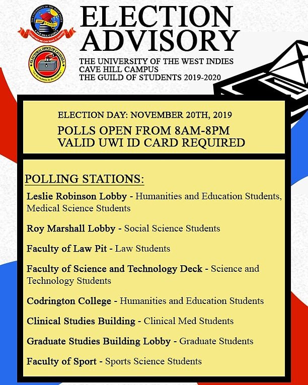 Come out to the polls today to exercise your democratic rights as a member of the Guild of Students! Vote for the candidate that you believe is best suited for the role of Vice President of the Guild of Students! Numbers make all the difference!