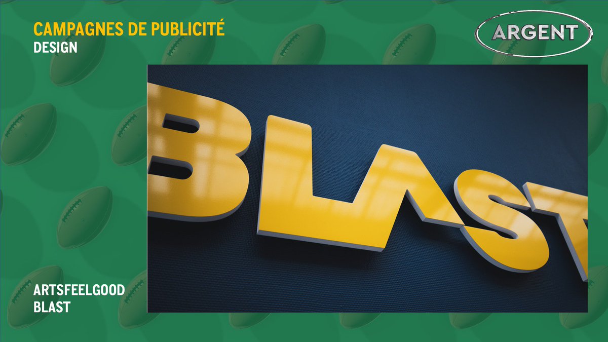 Strategies's tweet photo. 🥈 Catégorie Design, un ARGENT pour #BLAST « Création de la marque BLAST » et @artfeelsgood #gpstrat https://t.co/sEIetUGEnx