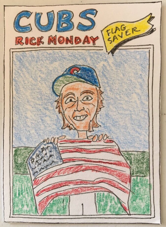 Happy Birthday to Rick Monday and Happy Wednesday to the rest of you! 