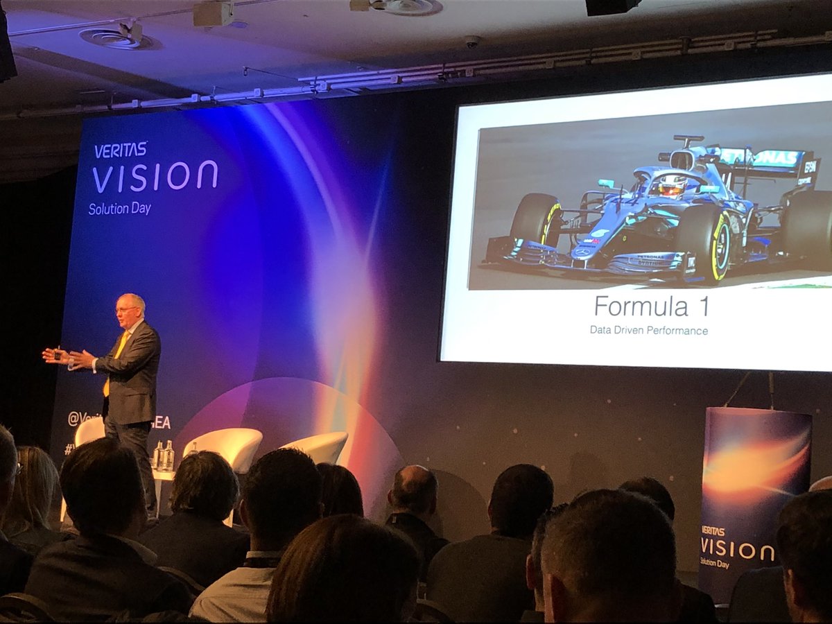 Real time data analytics - changing the face of Formula 1 - Mark Gallagher presenting at #VtasVision