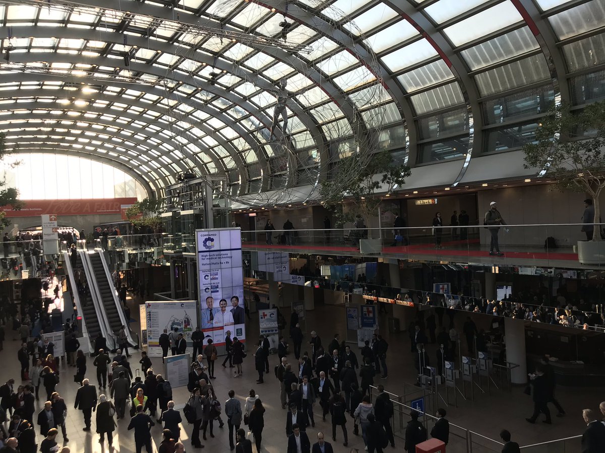ini_Prague's tweet photo. Third day of @MEDICATradeFair the #ini_prague team meets another #diagnostic companies in search for co-developers and investors for the projects we support👉
#development #techtransfer #investor #medica2019 #medicadusseldorf #tradefair #healthcare #medtrch #biotech https://t.co/D5gnHd1Un2