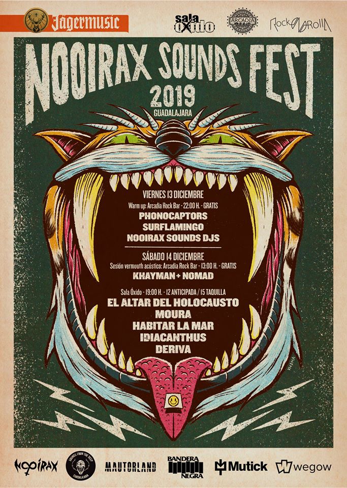 distritouve's tweet photo. #DistritoNews by #DistritoUve #Festivales #Rock #Metal. Pedazo cartel by @nooirax, 13 y 14 diciembre en #Guadalajara con @Phonocaptorss @surflamingo @AltarHolocausto @habitarlamar etc.Evento oficial:https://t.co/AiqMqjc4tp #Música #RockAlternativo #PostRock #PostMetal #Progresivo https://t.co/kY7sgbwr9Y