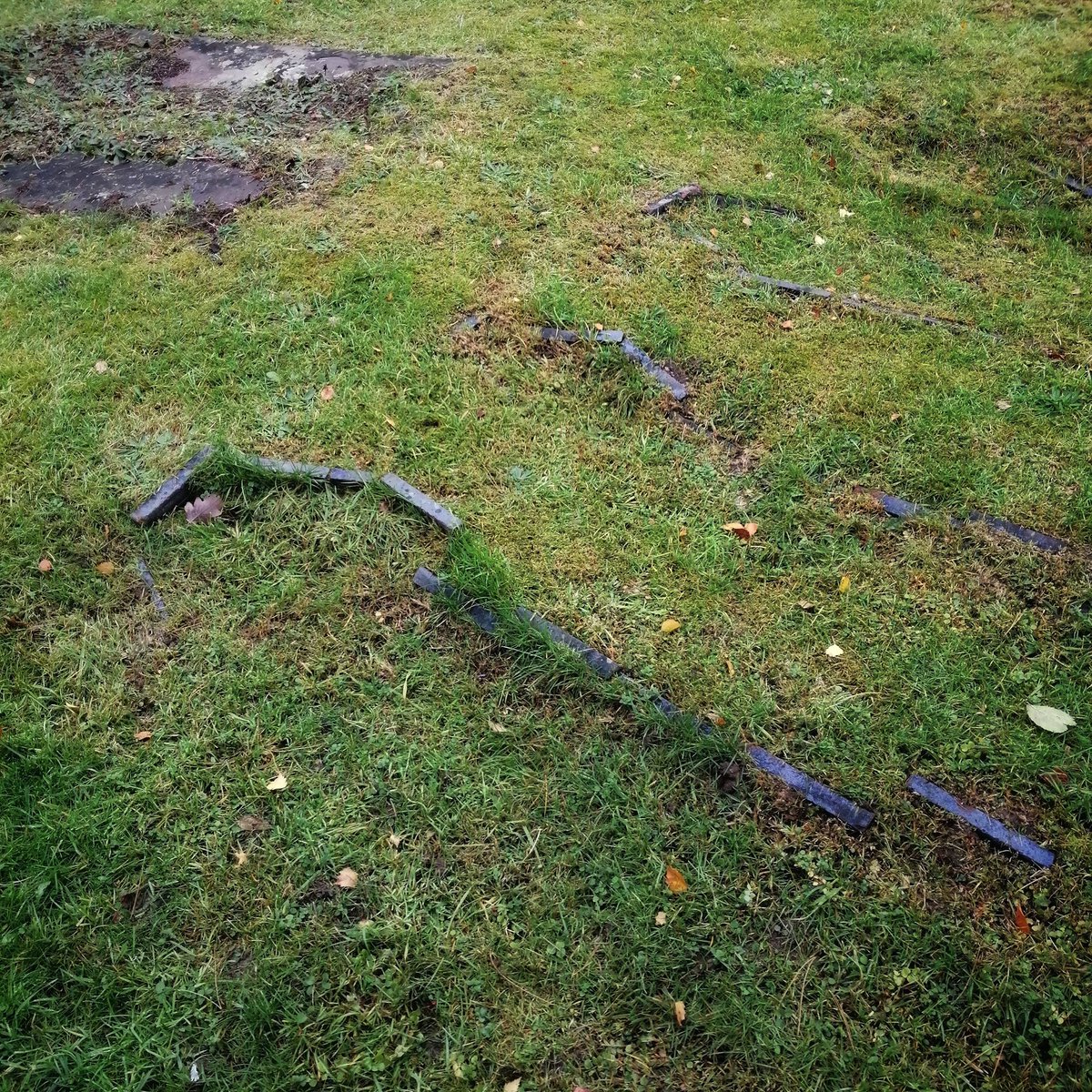 Examples of pauper/low income gravemarkers at St Clement's Church, Rhayader. #Wales  #History