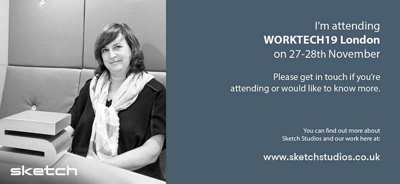 SketchStudiosUK's tweet image. Just a week to go until #WORKTECH19 #London! Managing Director, Susan Hann will be there! Get in touch if you are attending or would like to find out more! #futureofwork #worktech