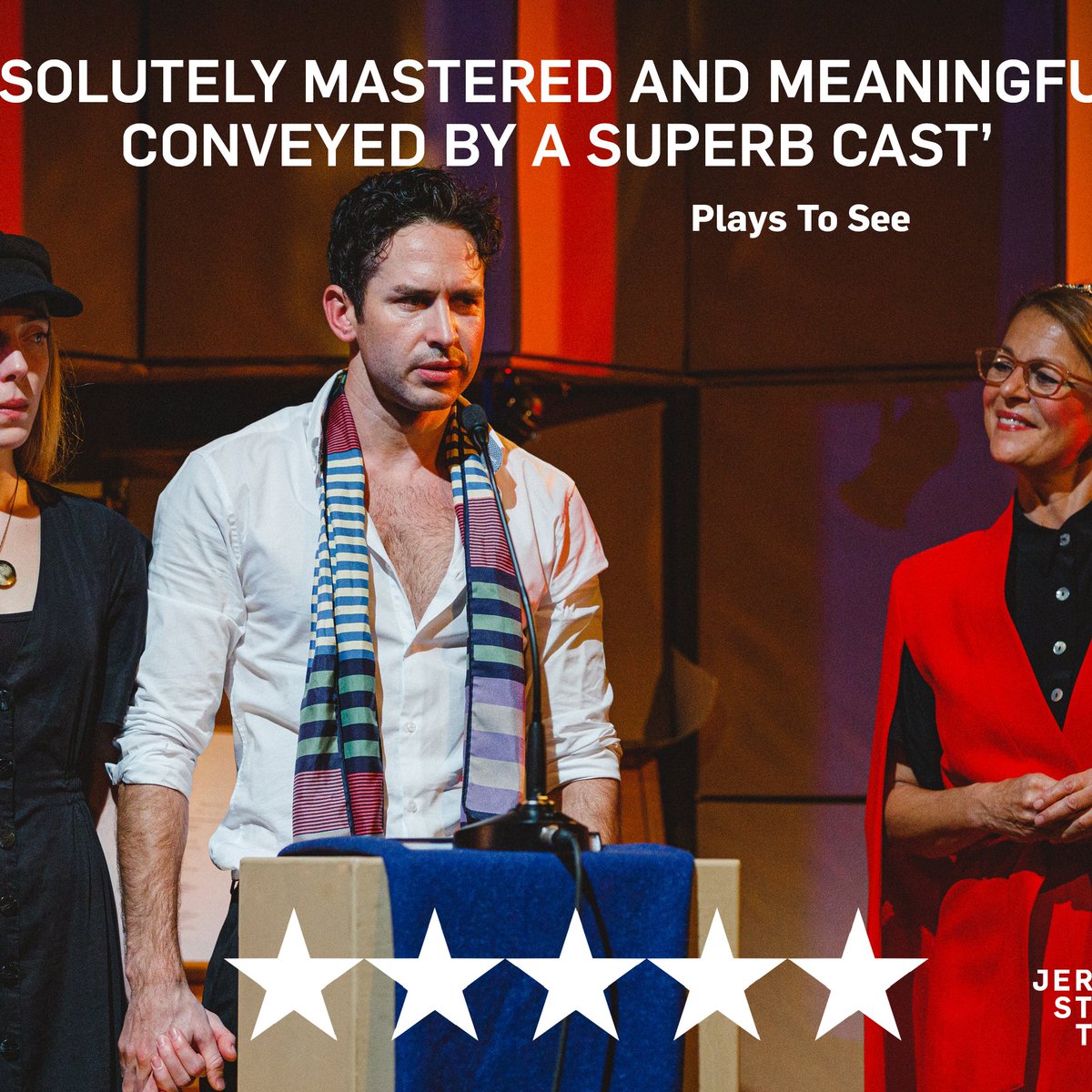 JSTheatre's tweet photo. Just six actors tell the story of #JSTAllsWell - #MirandaFoster (Countess/Queen/Widow), @ActorRobMounty (Parolles), @Fowler8Gavin (Bertram), @Hannah_Morrish (Helena), @Ceri_lyn (Dumaine/Diana) & @stefanbednar (Lafew), who also wrote the musical arrangements. Best Ensemble! https://t.co/nG8RRcGfLe