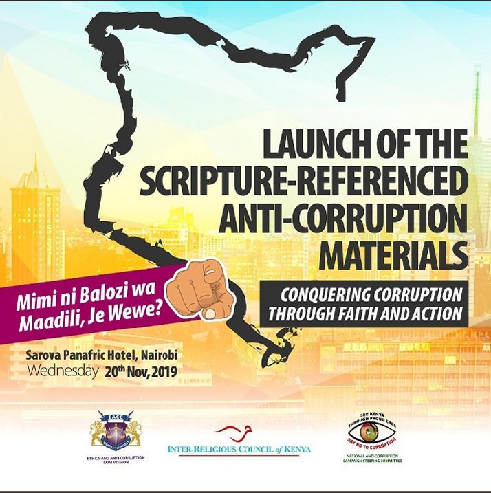 FatimaOndicho's tweet photo. The Prophet Muhammad (PBUH) said "When you see honesty disappearing then know it's because of poor leadership."#FaithAgainstCorruption
@irck_info in partnership with @EACCKenya and @NACCSC Launching Scripture-Rererenced Anti-Corruption Materials.
@supkemKE
@elfafrica1 https://t.co/HLlUeQ6gnO