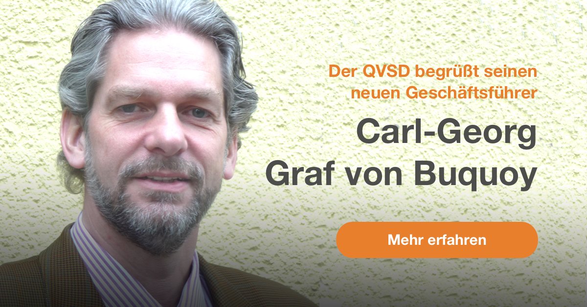 QVSD_ev's tweet photo. Der QVSD begrüßt seinen neuen Geschäftsführer Carl-Georg Graf von Buquoy /// https://t.co/LyrzdleQJk https://t.co/hAVRlBuy6Y