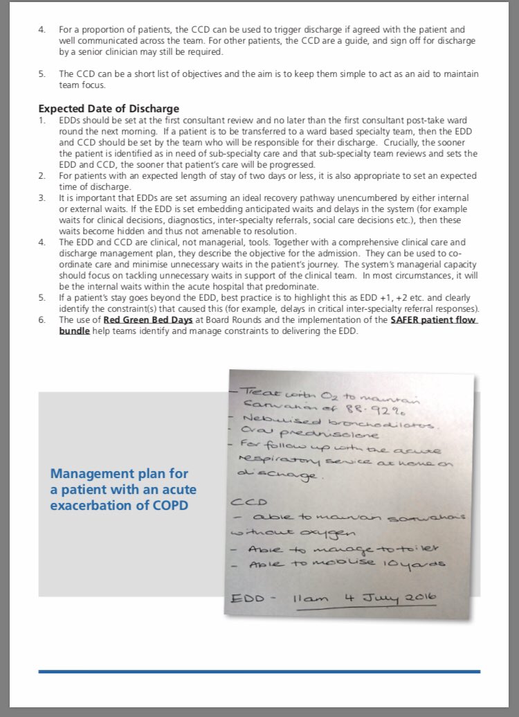 Always great to hear <a href="/Jyothinippani/">Jyothi Nippani</a> talk about improvement leadership from a medic’s perspective.  Clinical and functional criteria for discharge is a key part of patient’s plans
#wherebestnext