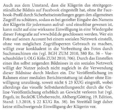 winfriedveil's tweet photo. @rls2493 @AlexAmtmann @HaiMatth @ch_w_eggers @awoka_de @XING_de Wieder anders hingegen OLG München im Fall des #Internetpranger-s der #Bild-Zeitung: https://t.co/z6apkDHzuw