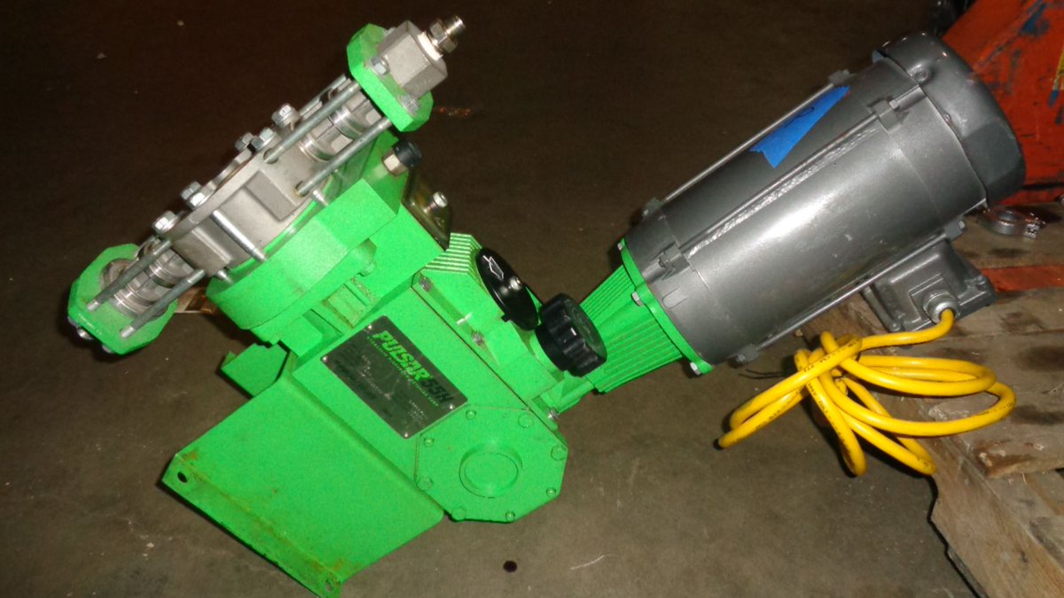 proactivesocia1's tweet image. PULSAFEEDER PULSAR 55H HYDRAULIC DIAPHRAGM METERING PUMP w/ outlet box and motor

$989.00

For more info: proactivemarketplace.org/pulsafeeder-pu…

#pulsafeeder #pulsar #hydraulic #diaphragm #metering #pump #outlet #box #motor #buy #item #product #laboratory #social #quality #online #shop #usa