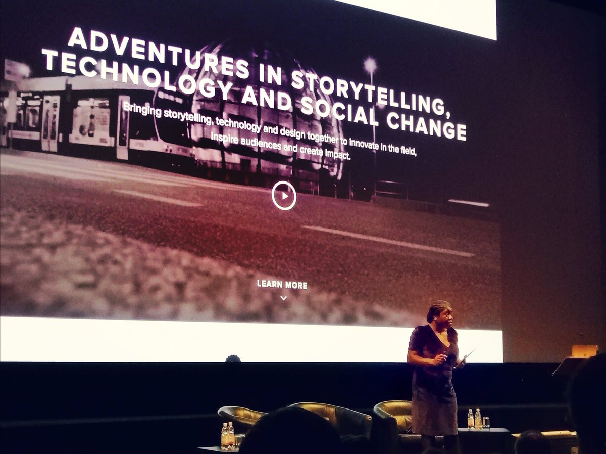 MTH_Conference's tweet image. @OpeOluOla opening the Entertainment Stage with an inspiring speech about interactive storytelling! @POVdocs #mthcon #mediatechhub #mediatech #filmtech @tobisfilm @RotorFilm
