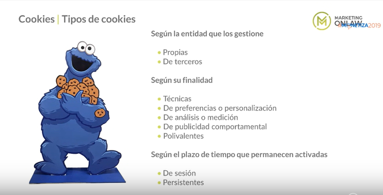 Tipos de cookies 🤔 #Monetiza2019