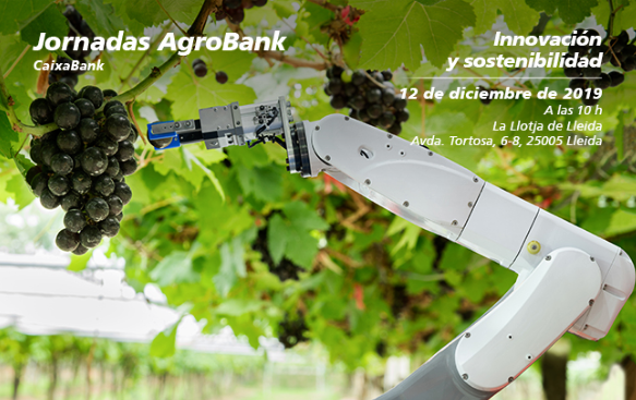 ¡Resérvate el próximo 12 de diciembre!... Jornada AgroBank “Innovación y sostenibilidad” en Lleida. 

Inscripciones abiertas: bit.ly/37nzSXJ

¡Te esperamos!