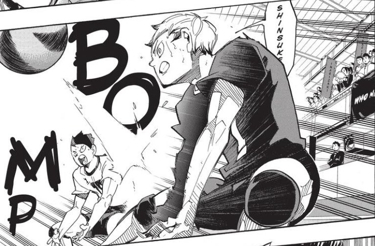 this panel of kita is breath-taking as fuck babe i love this and i love him(p.s. akagi calls him shinsuke i also love this detail i wonder if all the third years call him that)