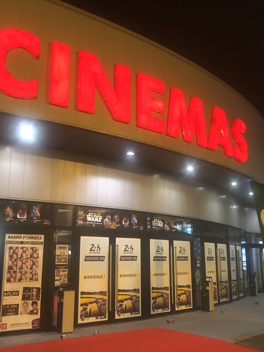 SarahPitko's tweet photo. Film #LeMans24 EDITION 2019 cinéma #MegaCGR à retrouver en dvd pour les nostalgiques 🎬🏎 #team15love https://t.co/COGYLrBMyt
