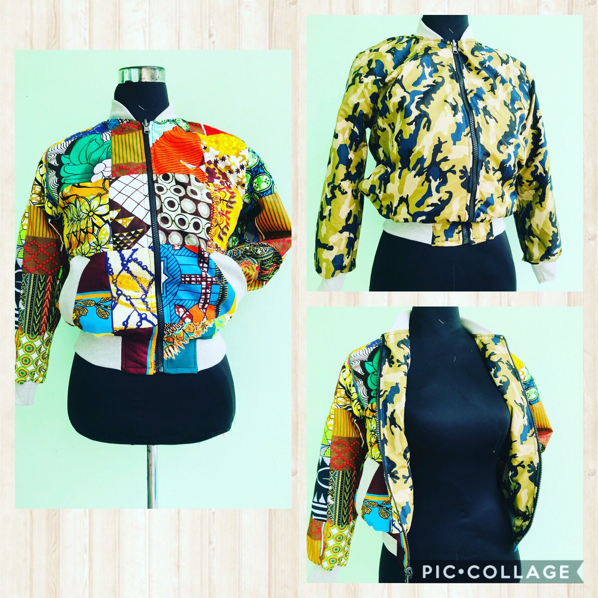 mayakellyclair2's tweet photo. Just art! 
#bomberjacket double sided
@mayakellyclair2 @mimieofficielle @Alpha_Better https://t.co/QzQ46pVJwK